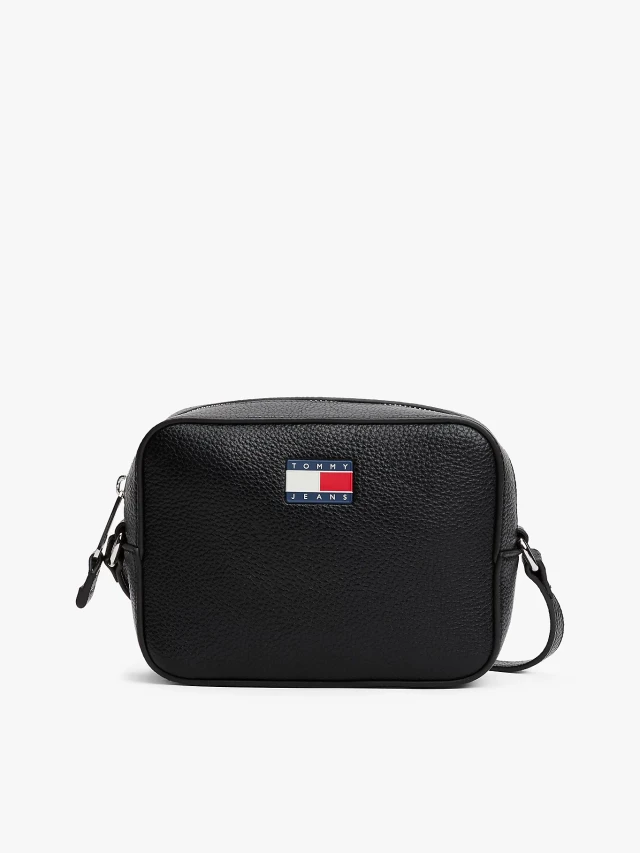 Tommy Hilfiger Tjw Must Camera Bag Γυναικεία Τσάντα Μαύρη