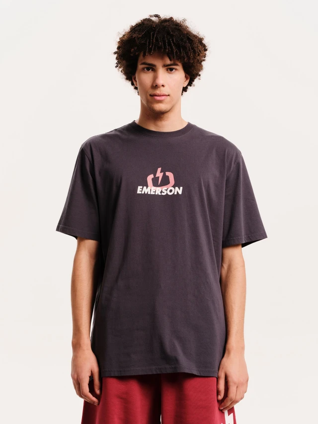 Emerson Mens s/s T-Shirt Ανδρική Μπλούζα Μπλε