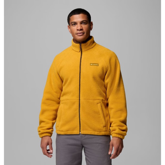 Columbia Timber Crest™ MTR Fleece Full Zip Ανδρική Ζακέτα Fleece Κιτρινο