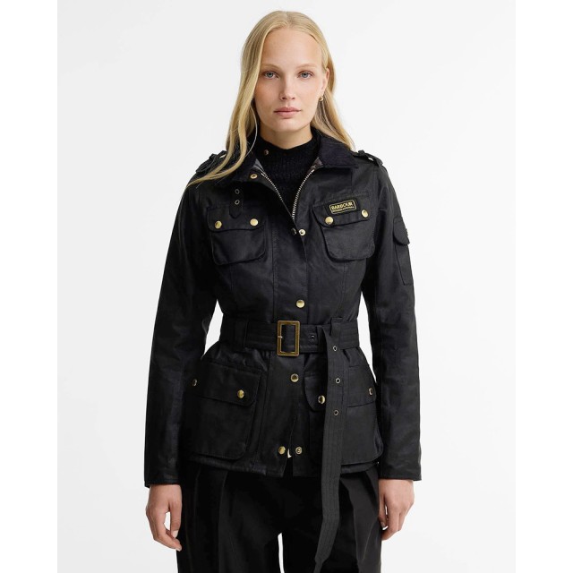 Barbour B.Intl Summer Wash Duke Γυναικείο Μπουφάν Μαύρο