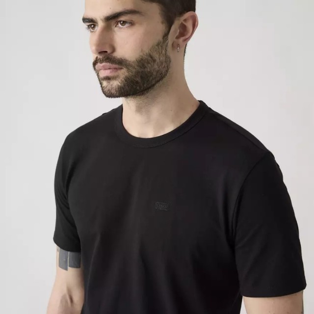 Levis Original Tee Blacks Ανδρικη Μπλουζα Μαυρο