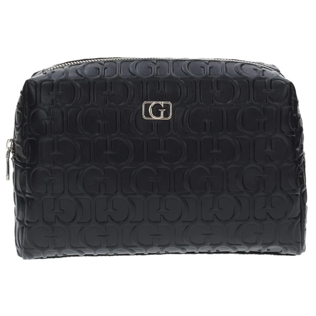 Guess G Television Large Top Zip Γυναικείo Νεσεσέρ Μαύρο