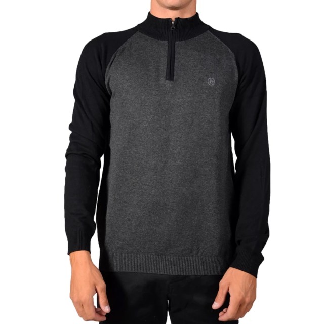 192.BM70.21 Basehit Ανδρικο Πλεκτο Half-Zip