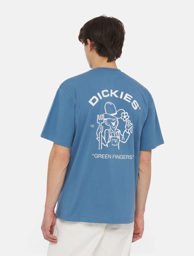 Dickies Wakefield Tee Ss Coronet Blue Ανδρική Μπλούζα Μπλε