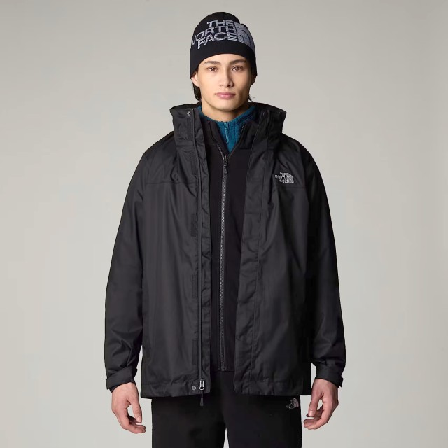 The North Face M Evolve Ii Tri Jkt Ανδρικο Μπουφαν Μαυρο