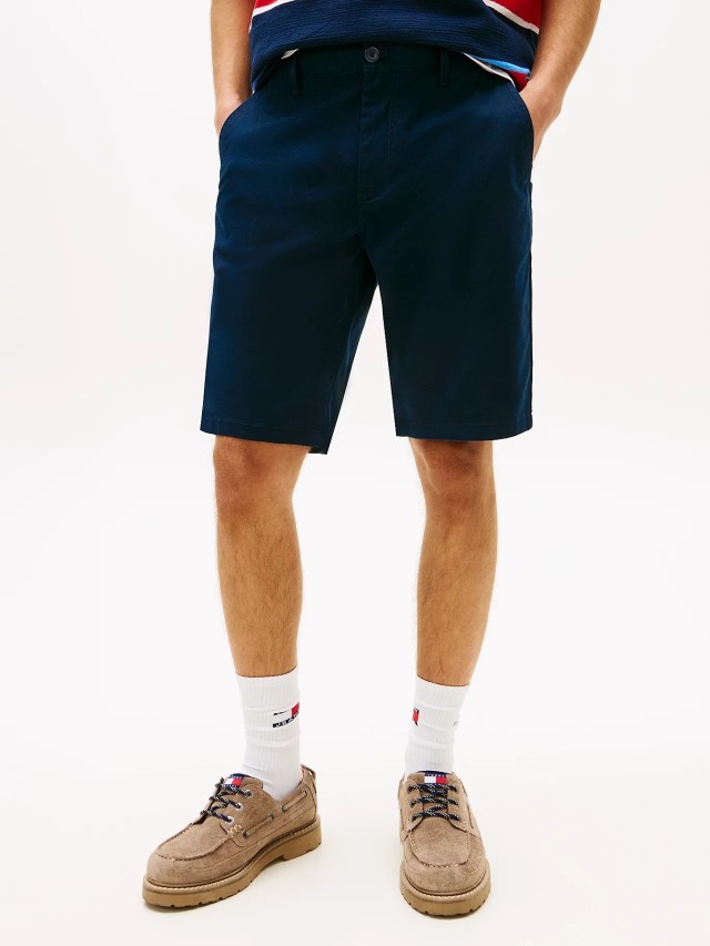Tommy Hilfiger Tjm Scanton Short Ανδρική Βερμούδα Chino Μπλε