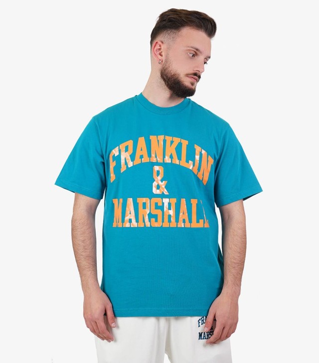 Franklin & Marshall Ανδρικη Μπλουζα Πετρολ