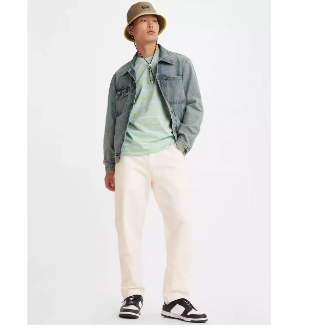 Levis Xx Chino Ez Taper Ii Sodium Wh Ανδρικο Παντελονι Chino Λευκο