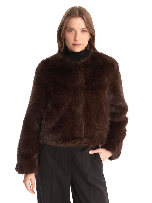 Artigli Γυναικεία Οικολογική Γούνα Καφε