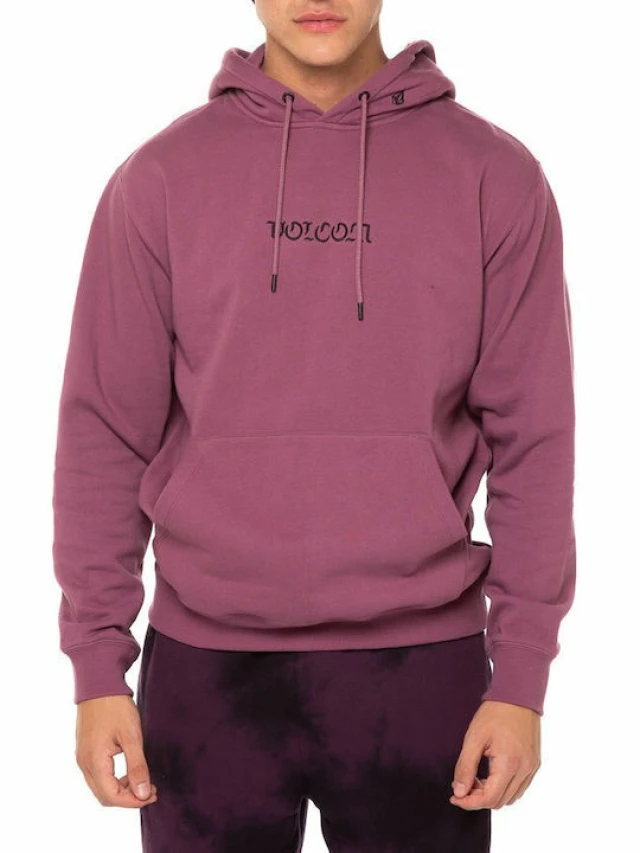 Volcom Gothstone Po Ανδρικό Φούτερ Μπορντό