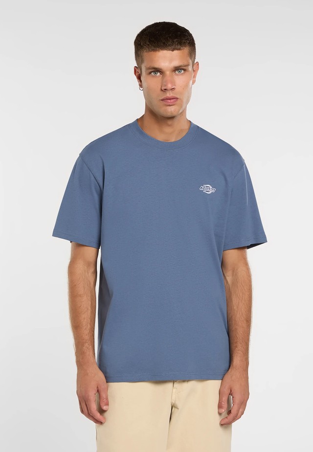 Dickies Summerdale Ss Tee Retro Indigo Ανδρική Μπλούζα Μπλε