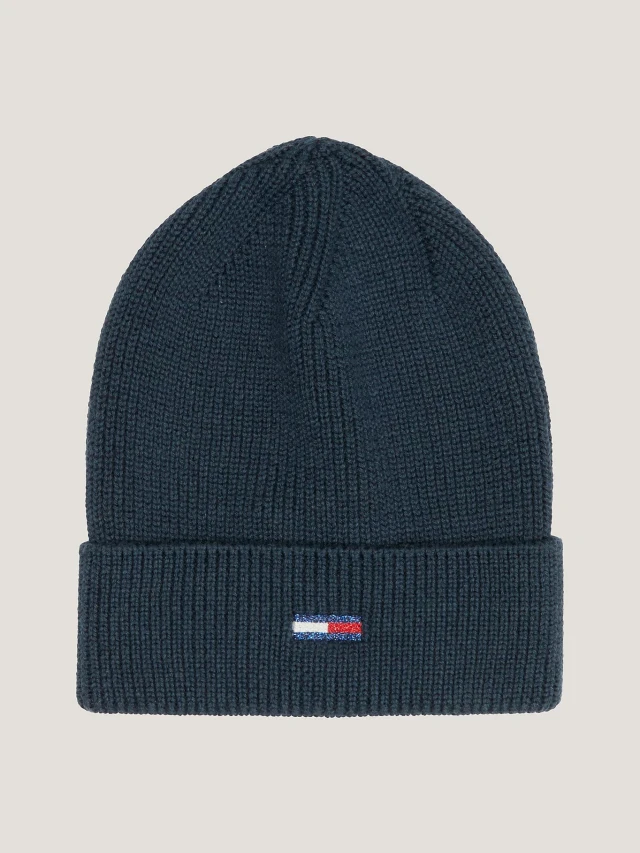 Tommy Hilfiger Tjw Flag Beanie Σκούφος Μπλε