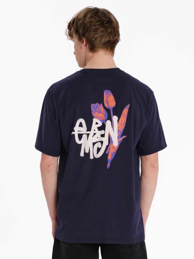 Emerson Mens s/s T-Shirt Ανδρική Μπλούζα Σκουρο Μπλε