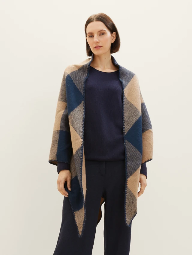 Tom Tailor Double Fa Γυναικείο Αξεσουάρ Εσαρπα Multi Color