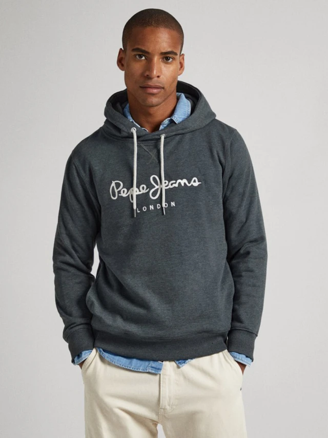 Pepe Jeans Nouvel Hoodie Ανδρικό Φούτερ Λαδι