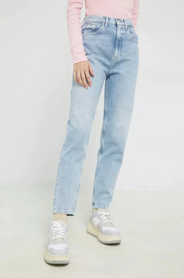 Tommy Hilfiger Mom jean Uhr Tprd Ag6118 Γυναικείο Παντελόνι Τζιν