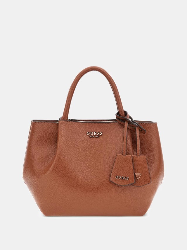 Guess Amorette Girlfriend Satchel Γυναικεία Τσάντα Ταμπά