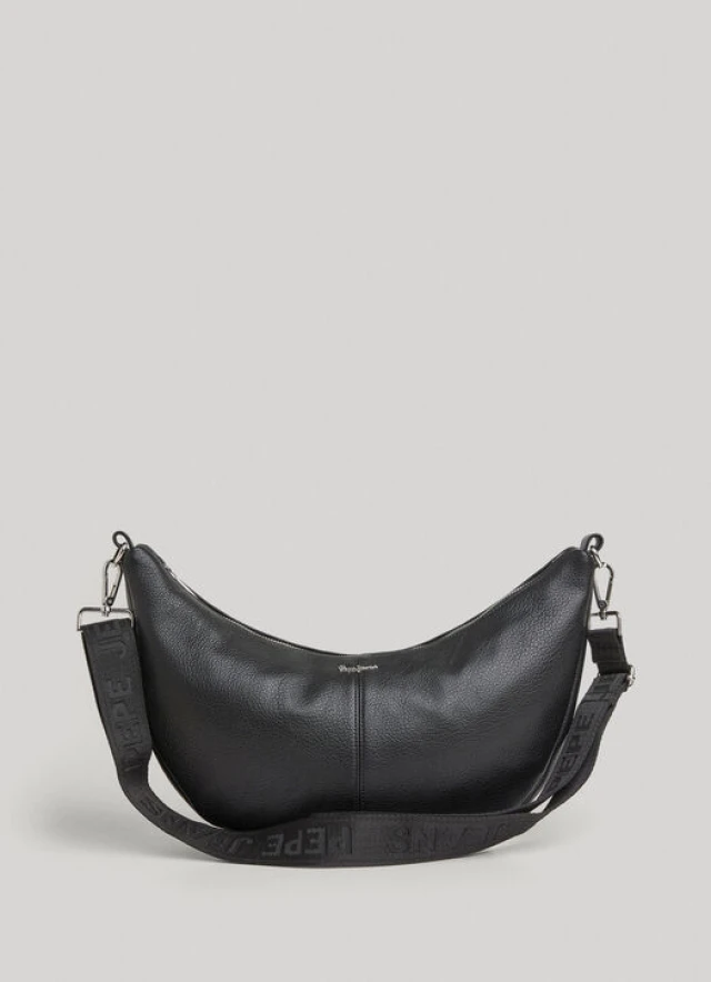 Pepe Jeans Eva Bass Γυναικεία Τσάντα Μαύρη