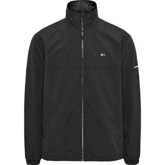 Tommy Hilfiger Tjm Essential Jacket Ανδρικο Μπουφαν Μαυρο