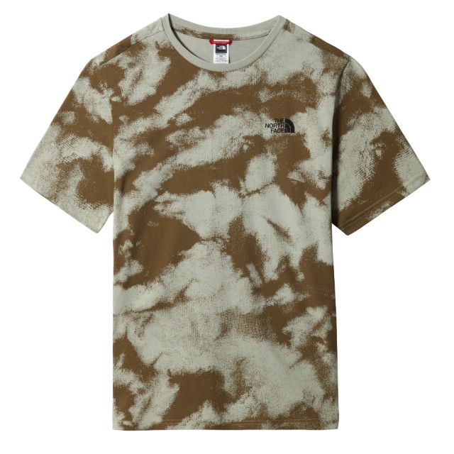 The North Face M S/S Simple Dome Te Mtryovrtrdyp Ανδρικη Μπλουζα Camouflage