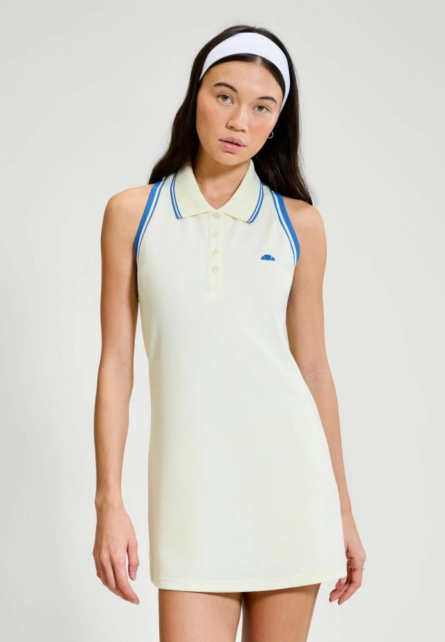 Ellesse Gioco Invernali Otran Tennis Dress Γυναικείο Φόρεμα Κίτρινο