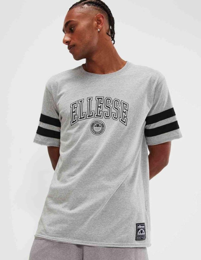 Ellesse Community Club Slateno T-Shirt Ανδρική Μπλούζα Γκρι
