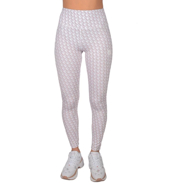 Guess Caitlin Logomania Leggings 4/4 Γυναικειο Κολαν Μπεζ