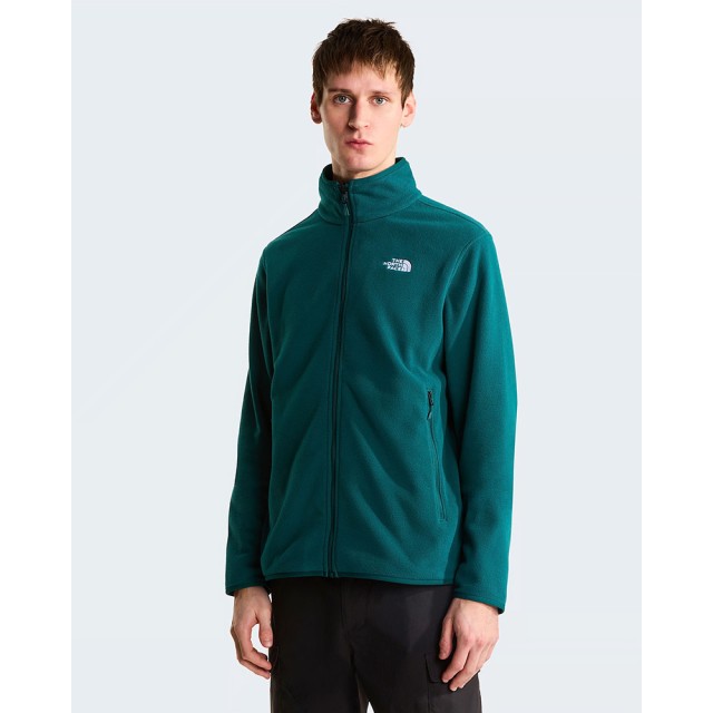 The North Face M glacier flc jkt pacific teal Ανδρικη Ζακετα Fleece Πράσινη