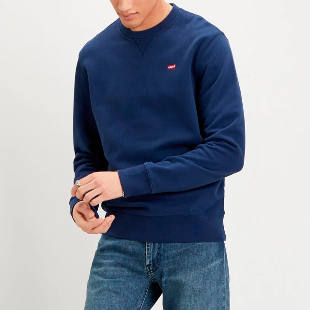 Levis New Original Crew Dress Blues Ανδρικο Φουτερ Μπλε