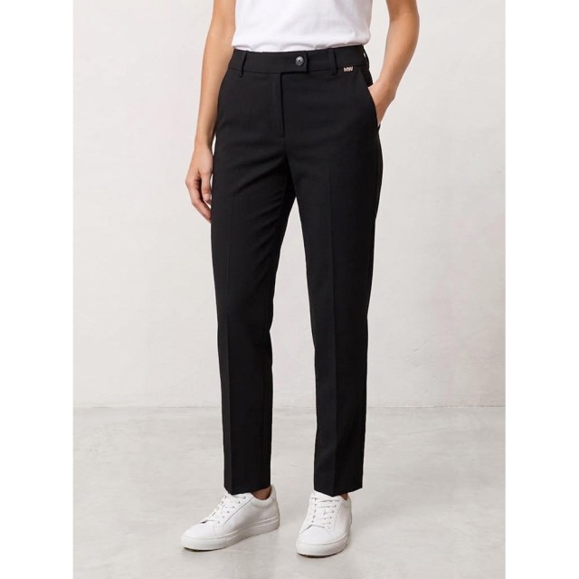 MarkUp Pant. New York In Flanella Pett. Γυναικείο Παντελόνι Μαύρο