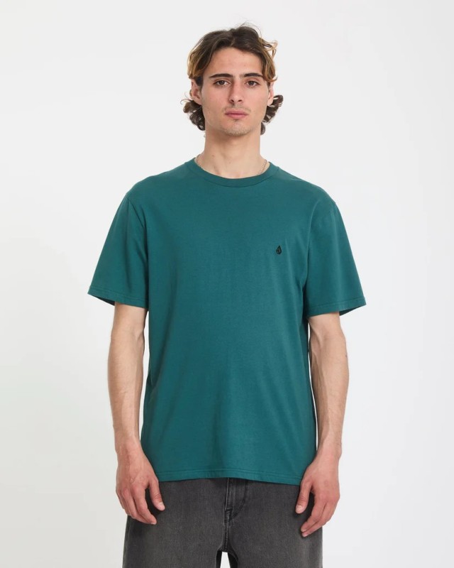 Volcom Fa26 Stone Blanks Bsc Sst Ανδρική Μπλούζα Πράσινη