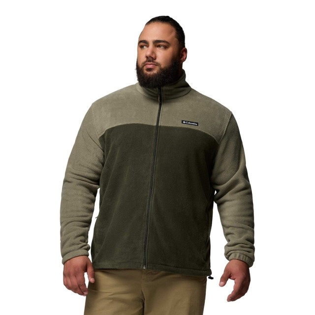Columbia Steens Mountain™ Full Zip 2.0 Ανδρική Fleece Ζακέτα Πράσινη Plus Size