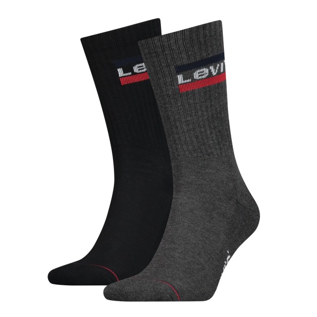 Levis Regular Cut Sprtwr Logo 2p Ανδρικές Κάλτσες Multi