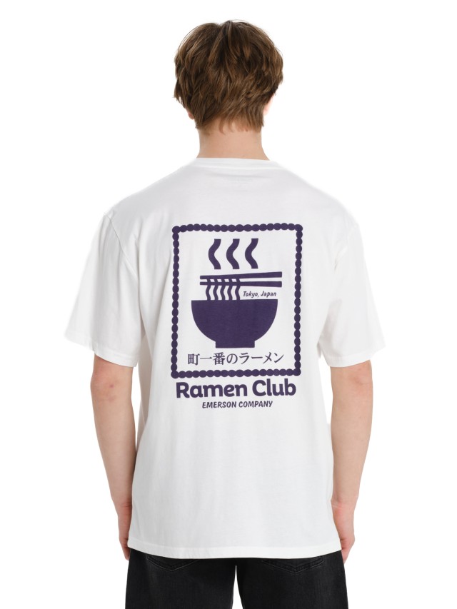 Emerson Mens s/s T-Shirt Ανδρική Μπλούζα Λευκή