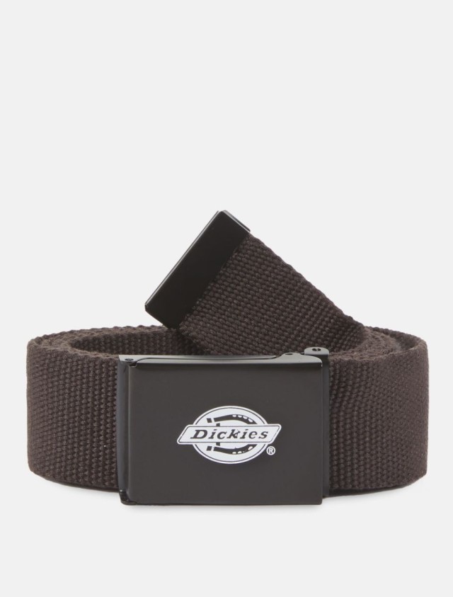 Dickies Orcutt  Webbing Belt Dark Brow Ανδρική Ζώνη Καφέ