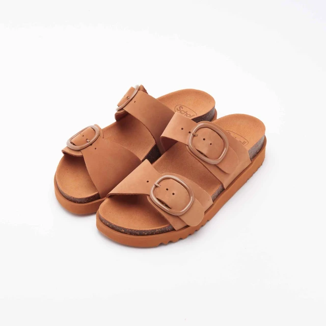 Scholl Ambre Camel Πέδιλα Γυναικεία Κάμελ