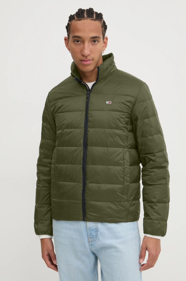 Tommy Hilfiger Tjm Lt Down Jacket Ext Ανδρικό Μπουφάν Πράσινο