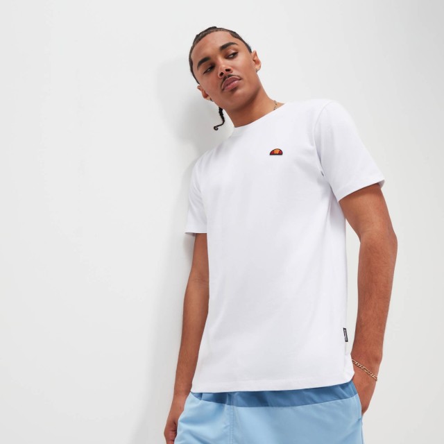 Ellesse Cassica Tee Ανδρική Μπλούζα Λευκή