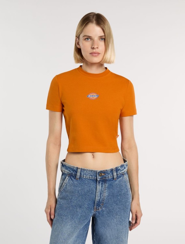 Dickies Maple Valley Tee Autumn Maple Γυναικεία Μπλούζα Πορτοκαλί