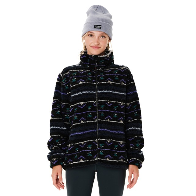 Emerson Womens Full Zip Sherpa Γυναικεία Ζακέτα Fleece Μπλε