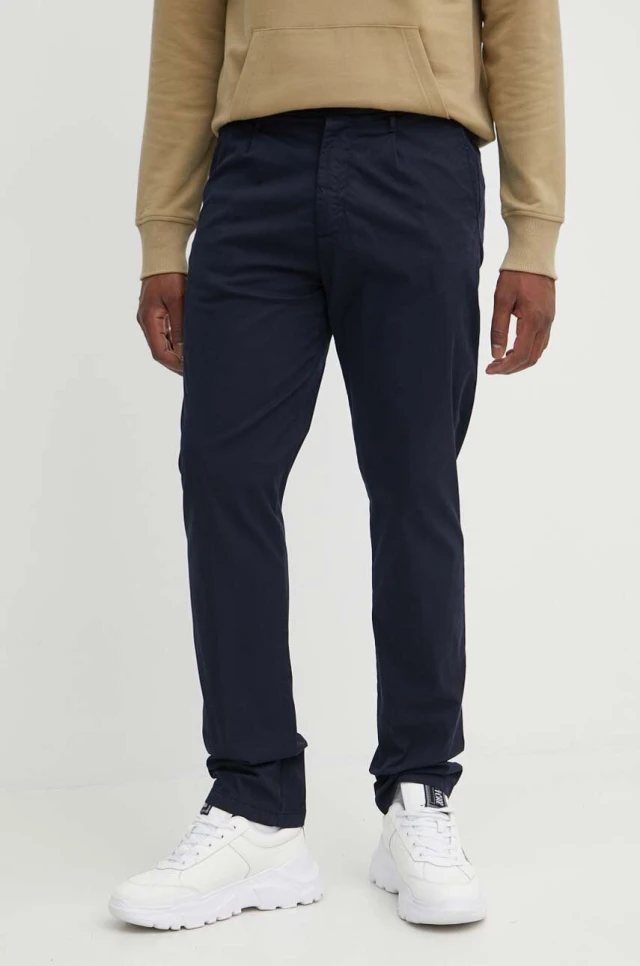 Guess Noah Ανδρικο Παντελονι Chinos Μπλε