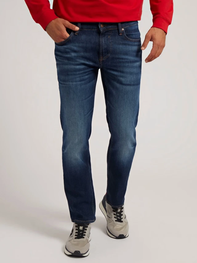 Guess Angels Ανδρικό Παντελόνι Τζιν Stone Wash