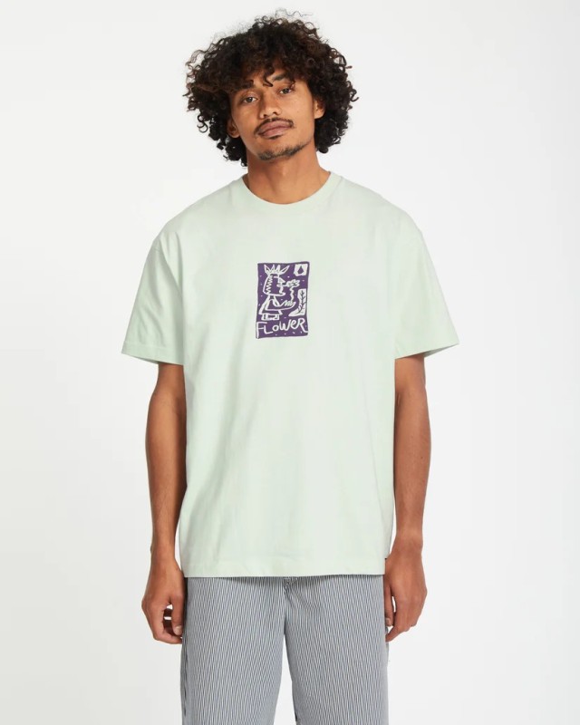 Volcom Flowatch Sst Ανδρική Μπλουζα Βεραμάν