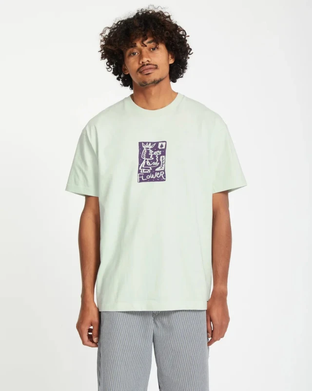 Volcom Flowatch Sst Ανδρική Μπλουζα Βεραμάν