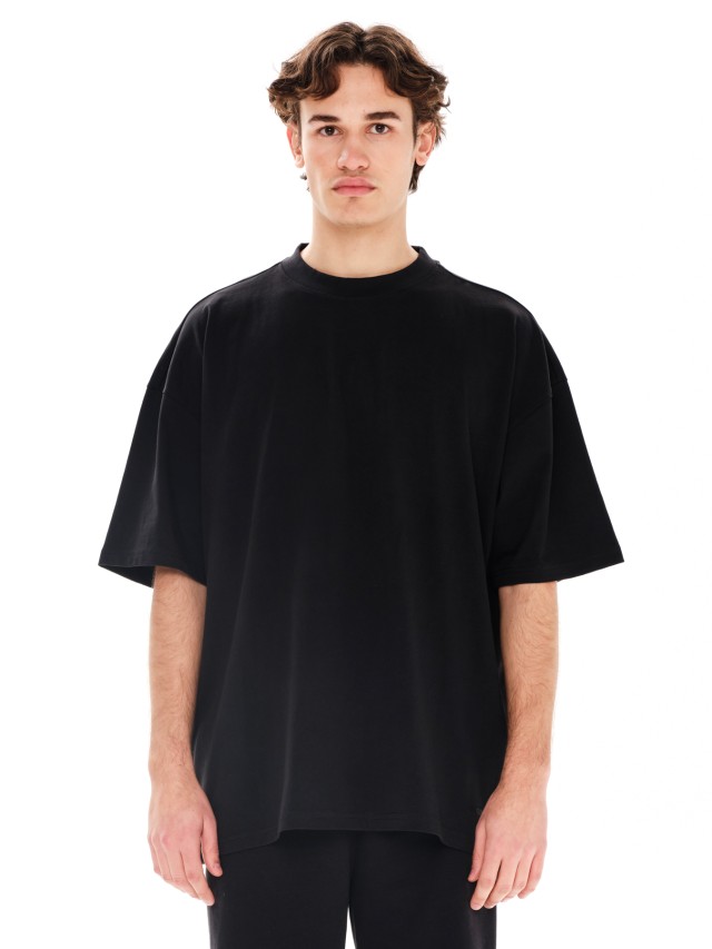 Emerson Mens s/s Oversized T-Shirt Ανδρική Μπλούζα Μαύρη