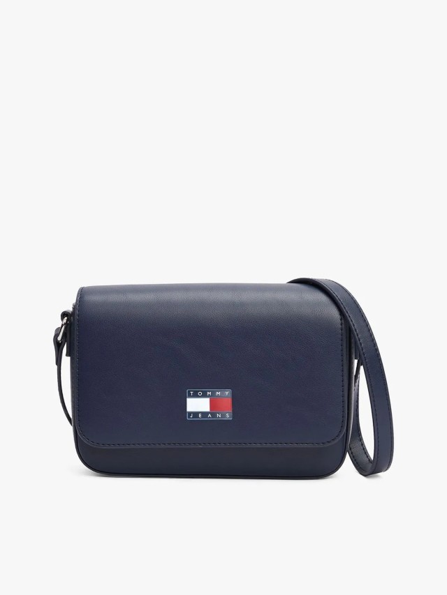 Tommy Hilfiger Tjw Ess Must Flap Crossover Γυναικεία Τσάντα Μπλε