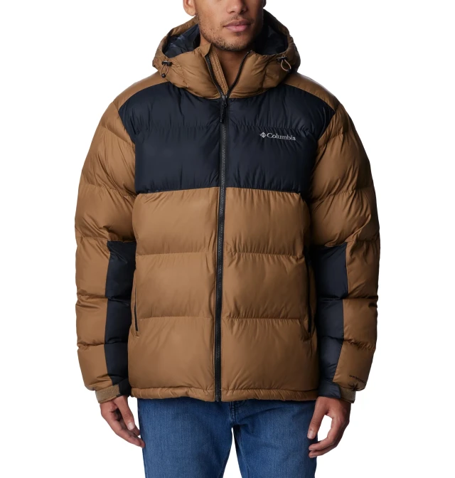 Columbia Pike Lake™ II Hooded Jacket Ανδρικό Μπουφάν Καφέ