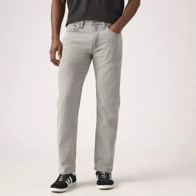 Levis 502 Taper Greys Ανδρικό Παντελόνι Τζιν Γκρι