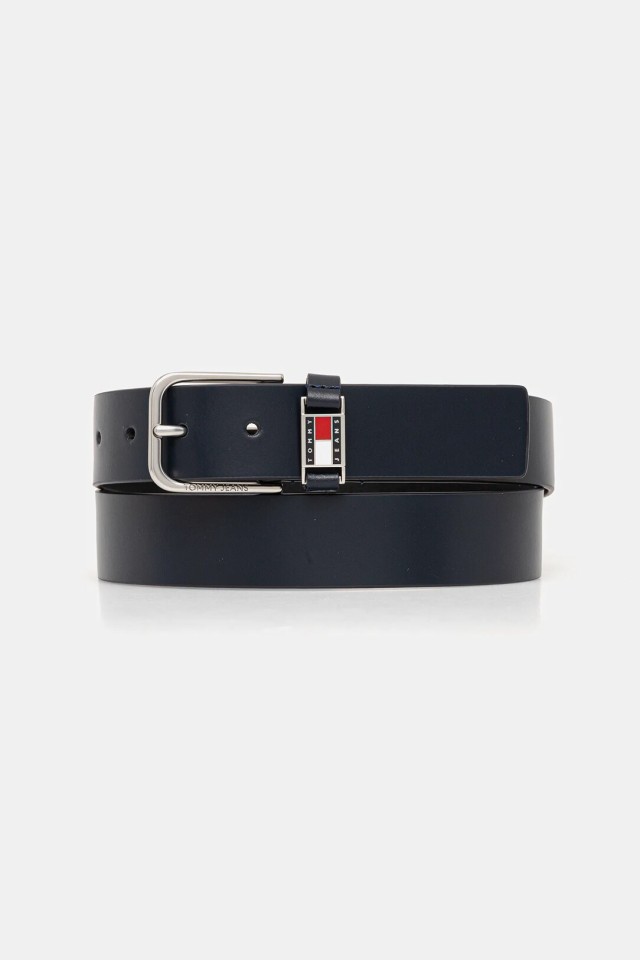 Tommy Hilfiger Tjm Scanton 3.5 Ανδρική Δερμάτινη Ζώνη Μπλε