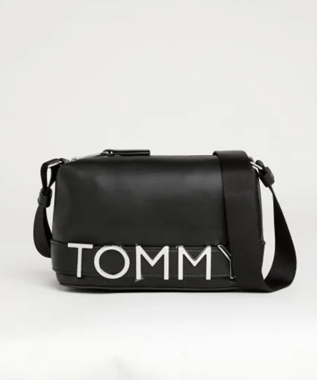 Tommy Hilfiger Tjw Bold Camera Bag Γυναικεια Τσαντα Μαυρο